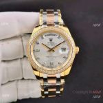 Replica Rolex Day-Date Special Edition Watch Two Tone Diamond 36mm